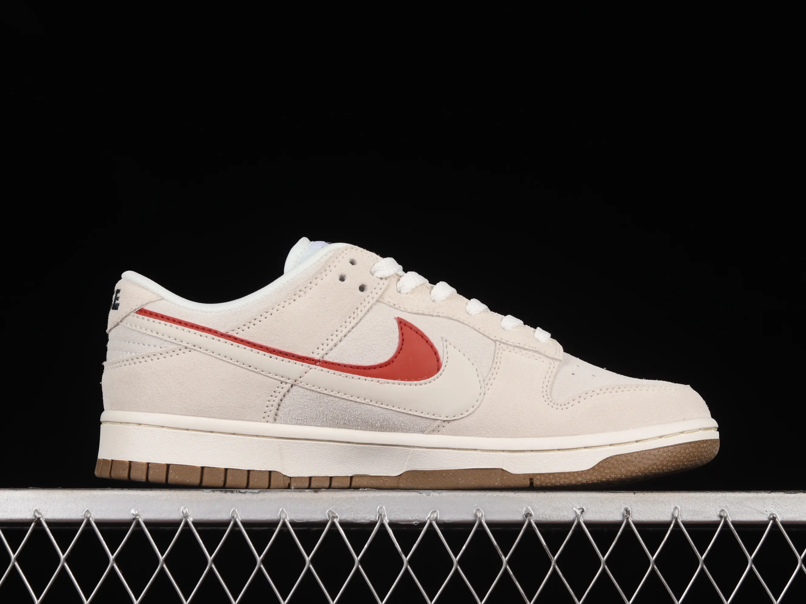 All categories Nk SB Dunk series Nk SB Dunk Low low-top sneakers F version Nk SB Dunk Low "85" gray and red double hook SB low-top sports and leisure sneakers DO9457-100